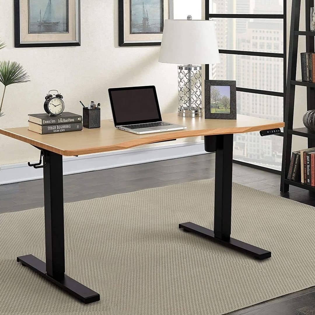 standing desk, table