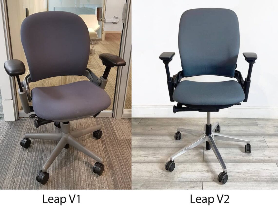 Steelcase Leap V1 vs V2 Should you upgrade to a more modern model