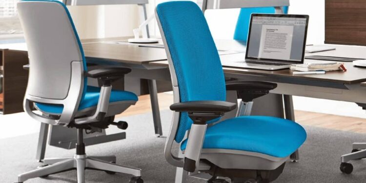 steelcase amia chair with standard