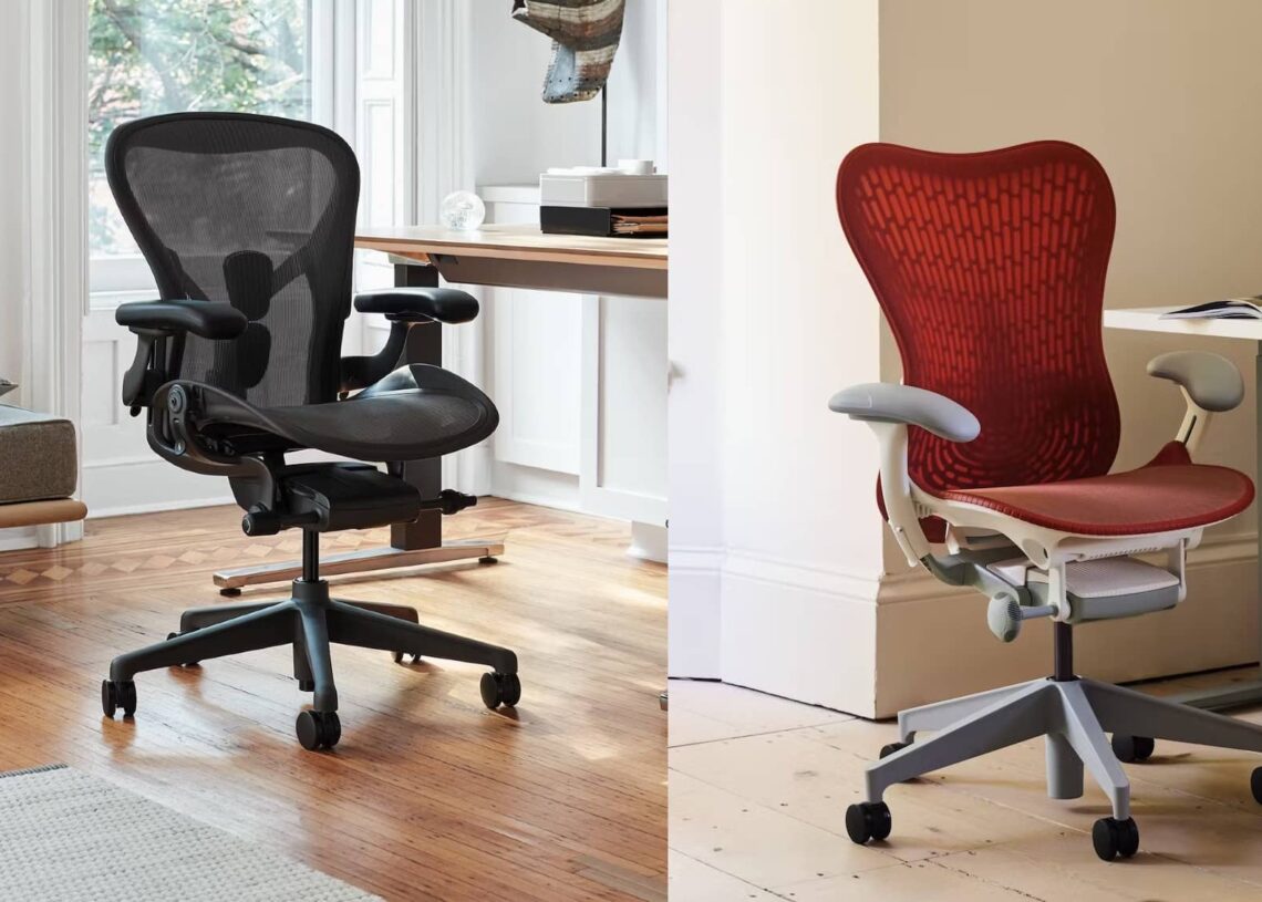 Office Chair Showdown Herman Miller Mirra 1 vs 2 INOVA Furniture Ltd