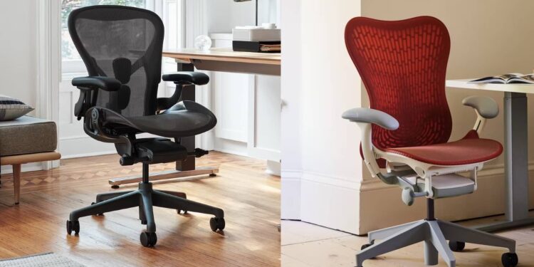 Aeron vs Mirra 2 office chair showdown